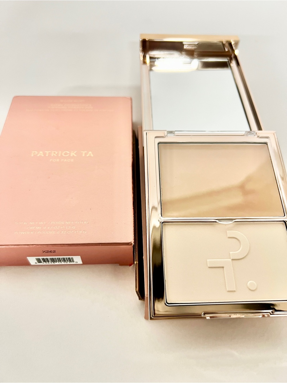 🌸Patrick Ta Major Skin Crème Foundation & Finishing Powder Duo Fair 2 (Neutral)🌸
